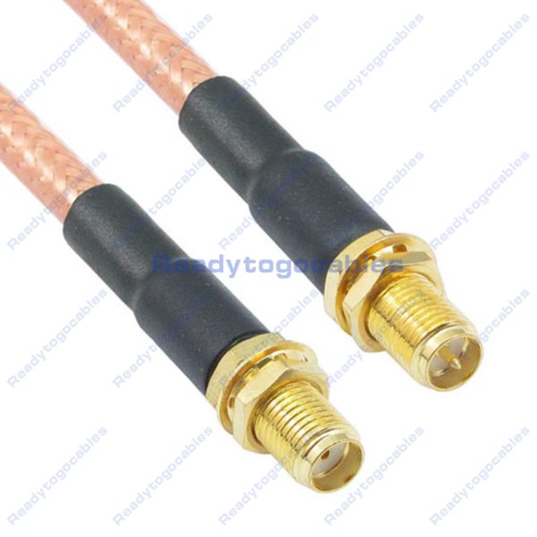 SMA Female To RP SMA Female RG142 Cable