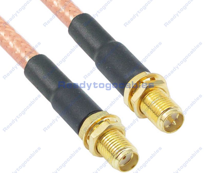 SMA Female To RP SMA Female RG142 Cable