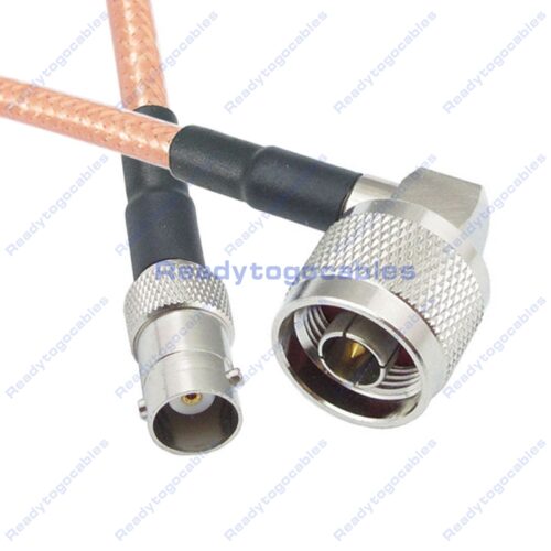BNC Female To RA N-TYPE Male RG142 Cable