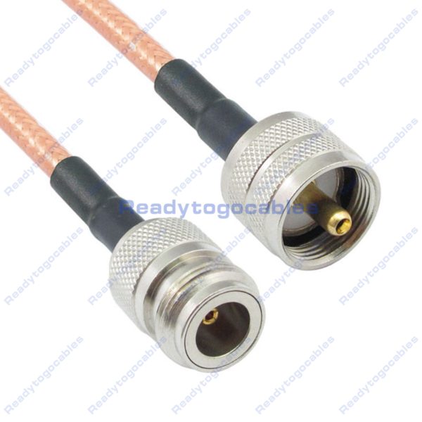N-TYPE Female To UHF Male PL259 RG142 Cable