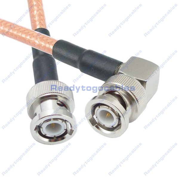 RA BNC Male To BNC Male RG142 Cable