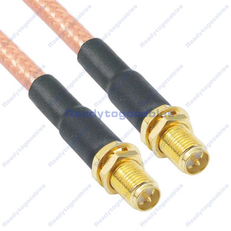 RP SMA Female To RP SMA Female RG142 Cable