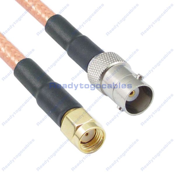 RP SMA Male To BNC Female RG142 Cable