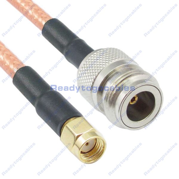 RP SMA Male To N-TYPE Female RG142 Cable