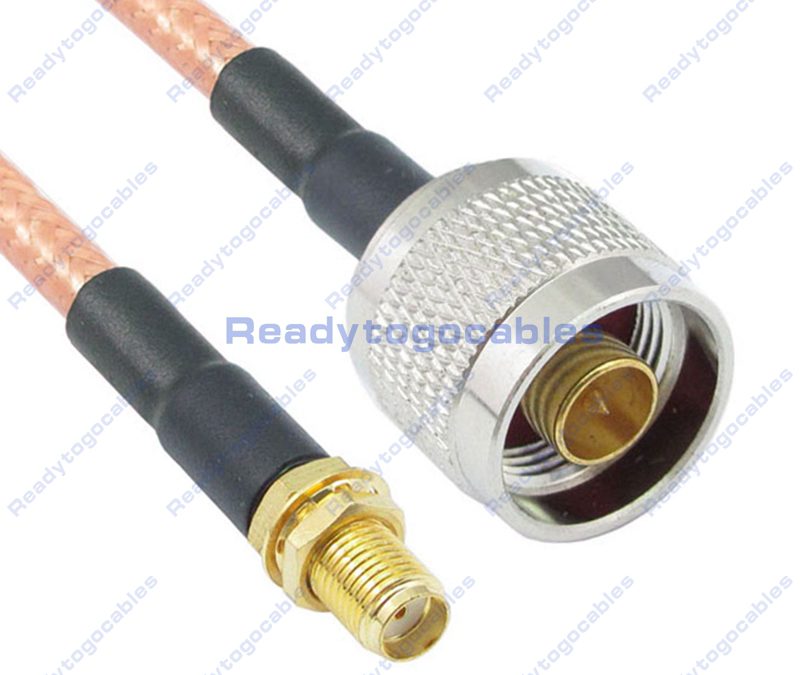 SMA Female To N-TYPE Male RG142 Cable