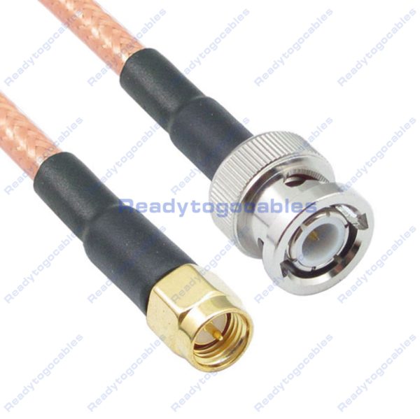 SMA Male To BNC Male RG142 Cable