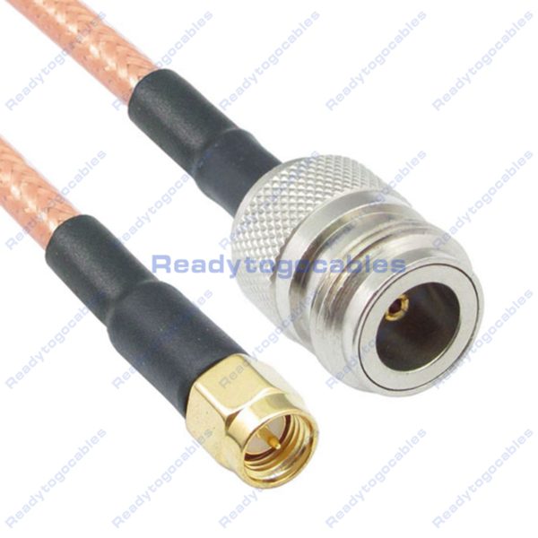 SMA Male To N-TYPE Female RG142 Cable