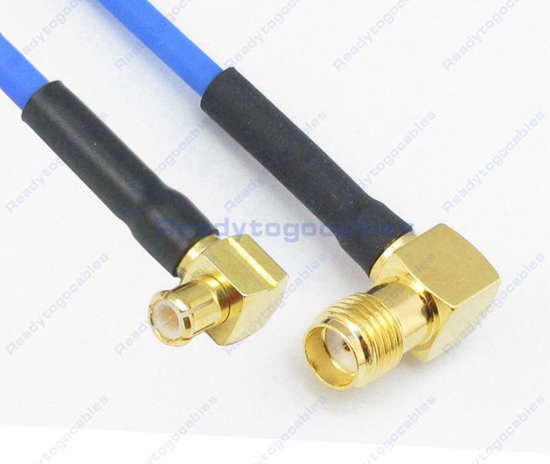 MCX Male To RP SMA Male RG405 Cable