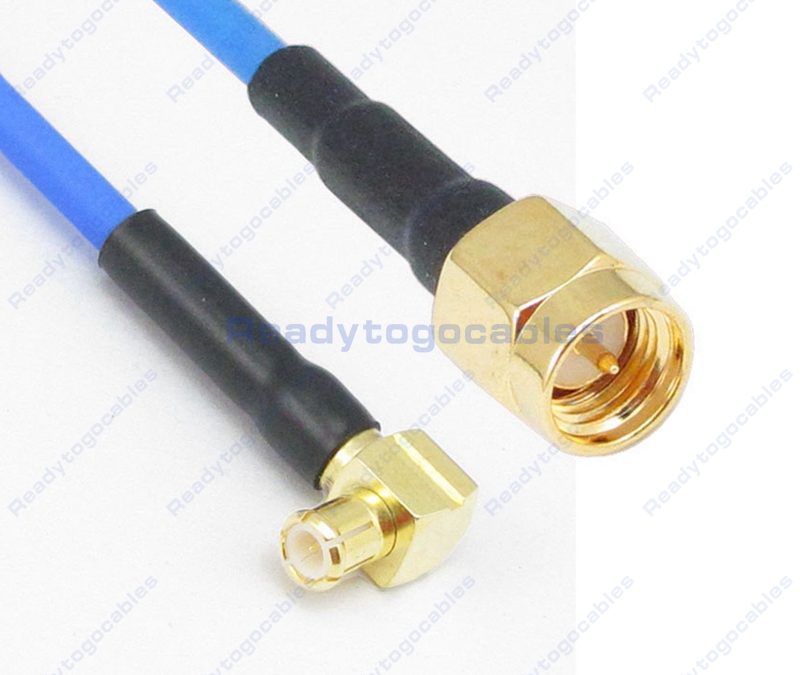MCX Male To SMA Male RG405 Cable