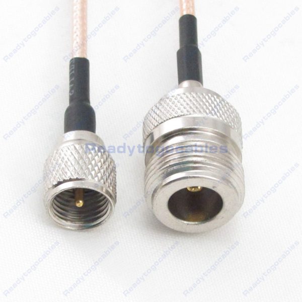 MINI-UHF Male To N-TYPE Female RG316 Cable