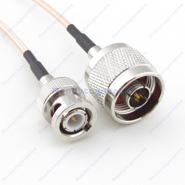 N-TYPE Male To BNC Male RG316 Cable