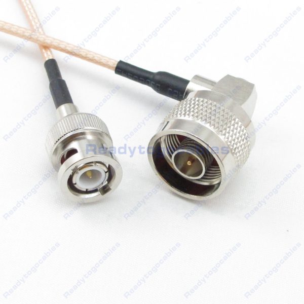RA N-TYPE Male To BNC Male RG316 Cable