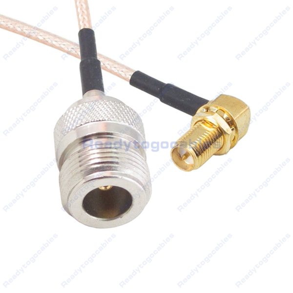 RA RP SMA Female To N-TYPE Female RG316 Cable