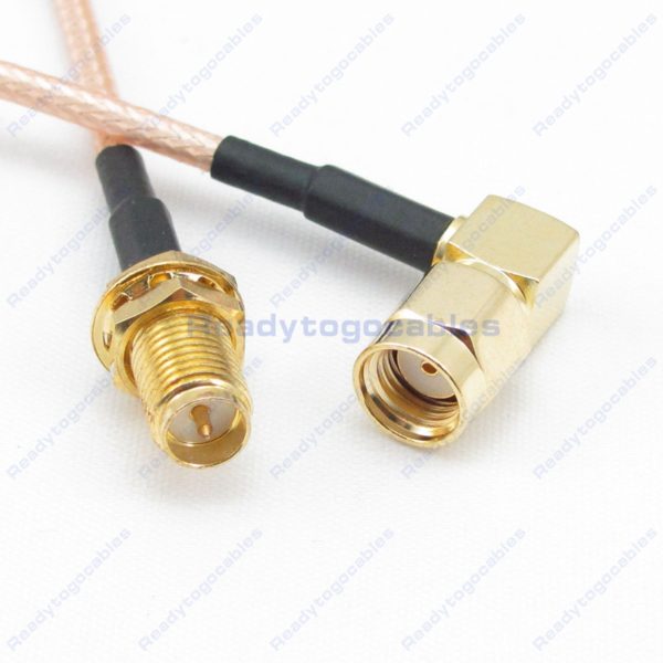 RA RP SMA Male To RP SMA Female RG316 Cable