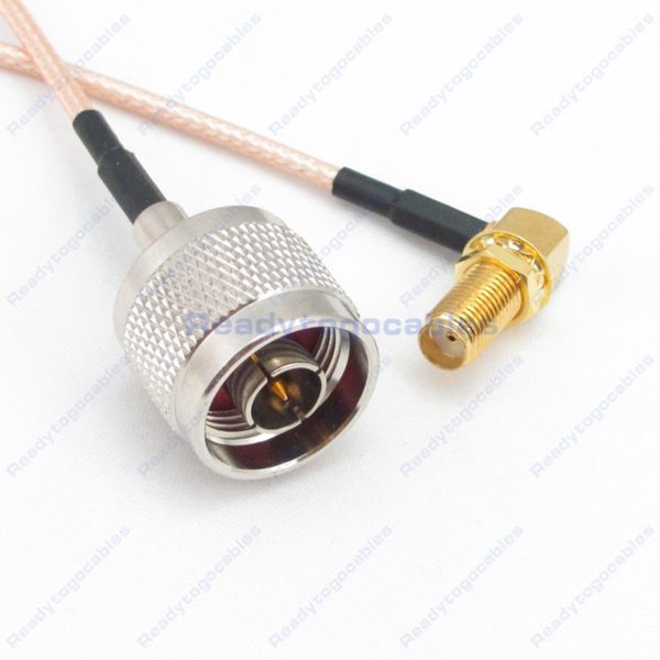 RA SMA Female To N-TYPE Male RG316 Cable