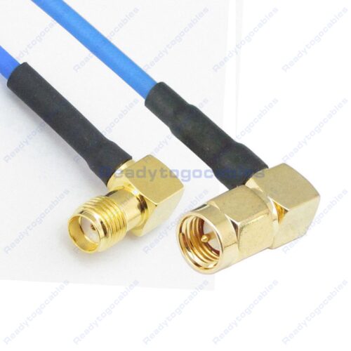 RA SMA Female To RA SMA Male RG405 Cable