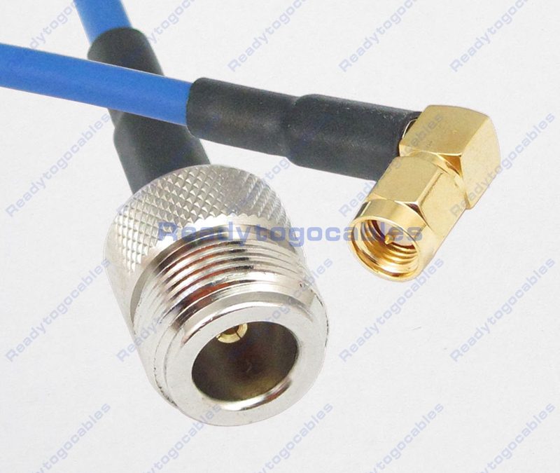 RA SMA Male To N-TYPE Female RG402 Cable