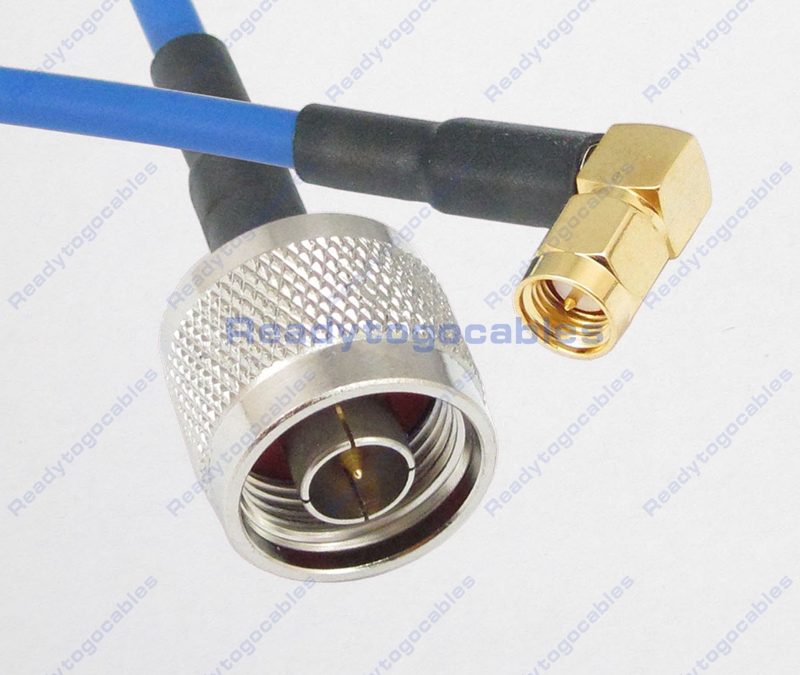 RA SMA Male To N-TYPE Male RG402 Cable