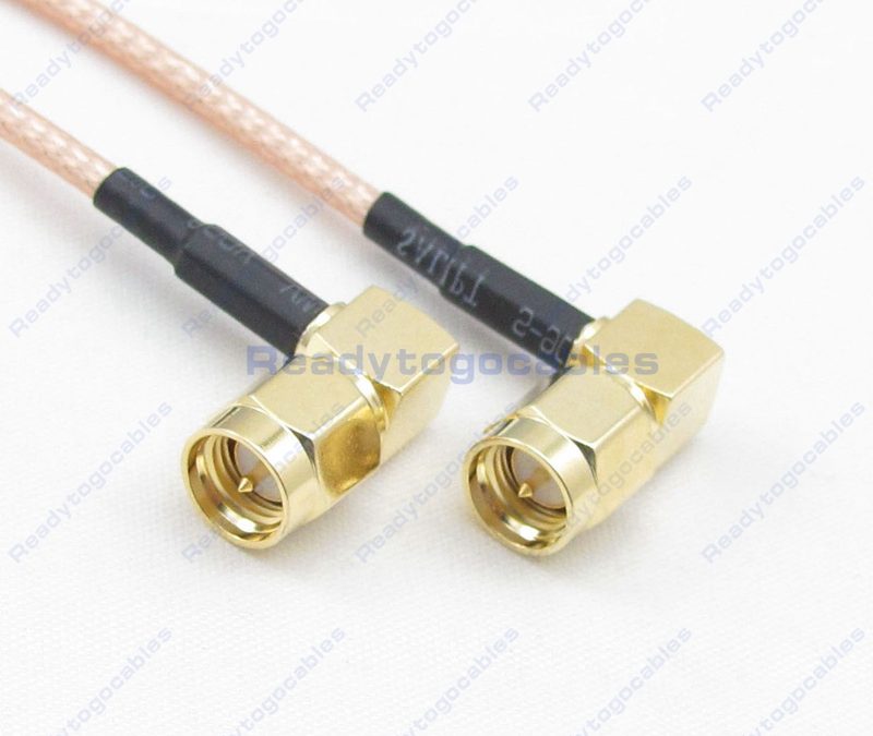 RA SMA Male To RA SMA Male RG316 Cable
