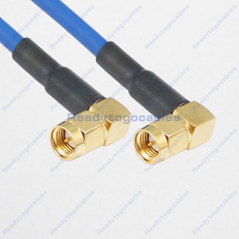 RA SMA Male To RA SMA Male RG402 Cable