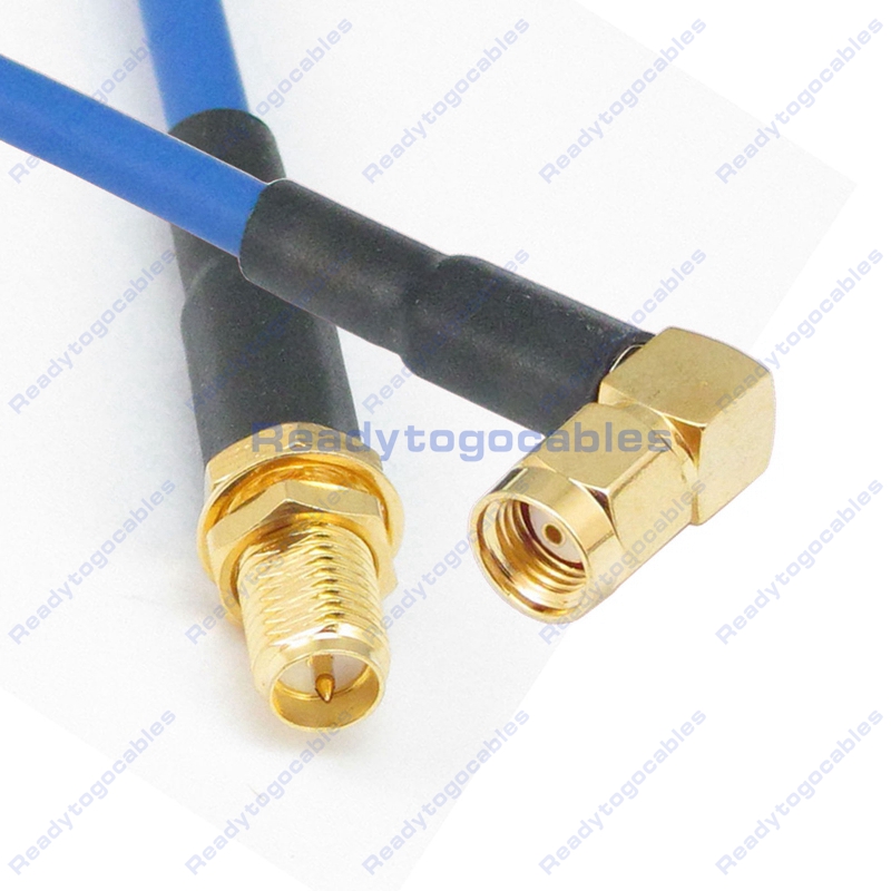 RP SMA Female To RA RP SMA Male RG402 Cable