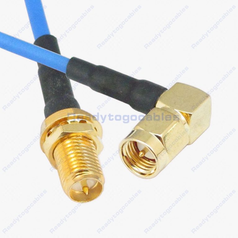 RP SMA Female To RA SMA Male RG405 Cable
