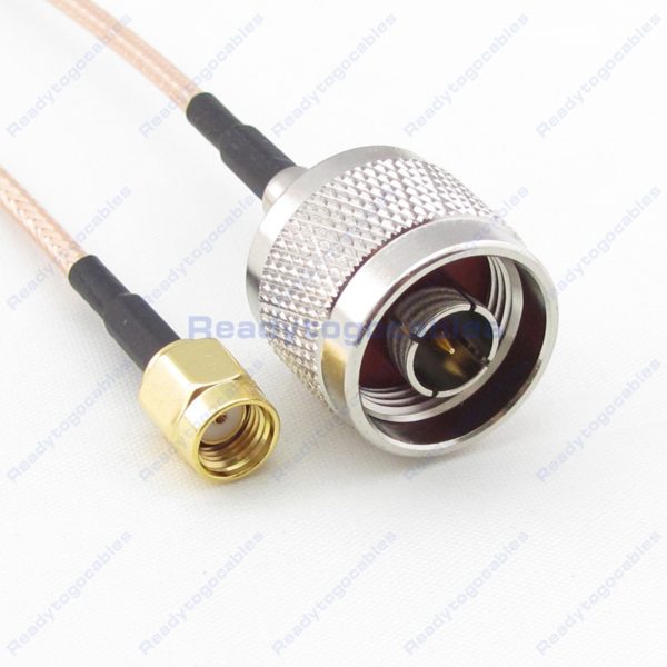 RP SMA Male To N-TYPE Male RG316 Cable