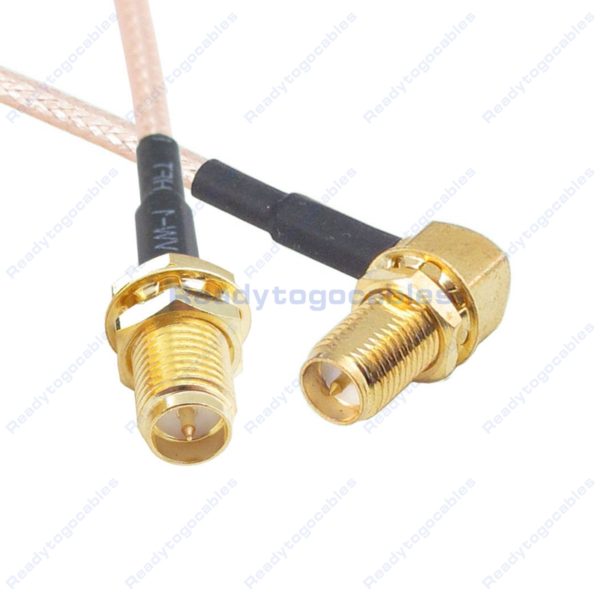 RP SMA Male To RA RP SMA Male RG316 Cable