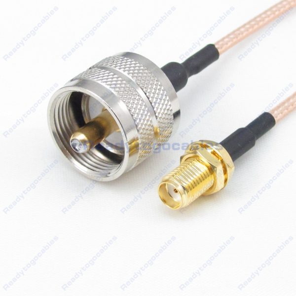 SMA Female To UHF Male PL259 RG316 Cable