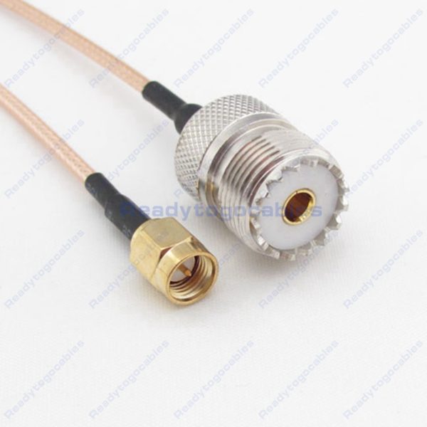 SMA Male To UHF Female SO239 RG316 Cable