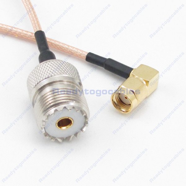 UHF Female SO239 To RA RP SMA Male RG316 Cable