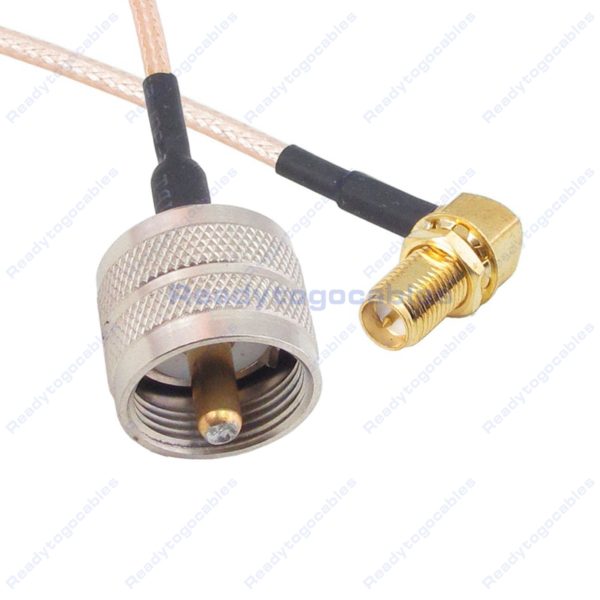 UHF Male PL259 To RA RP SMA Female RG316 Cable