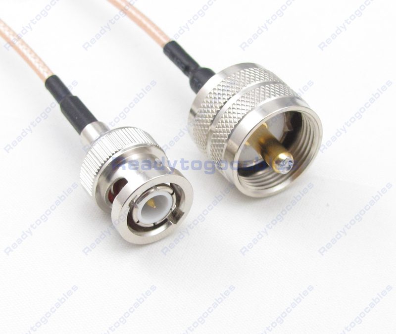 BNC Male To UHF Male PL259 RG316 Cable