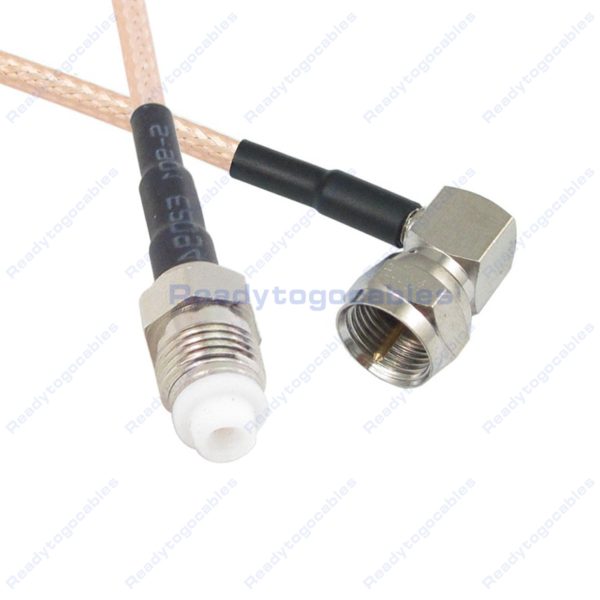 FME Female To RA F Male RG316 Cable