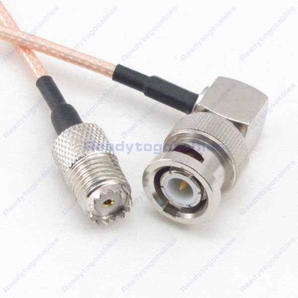 RA BNC Male To MINI-UHF Female RG316 Cable