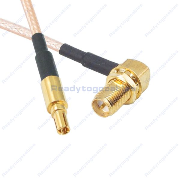 RA RP SMA Female To CRC9 Male RG316 Cable