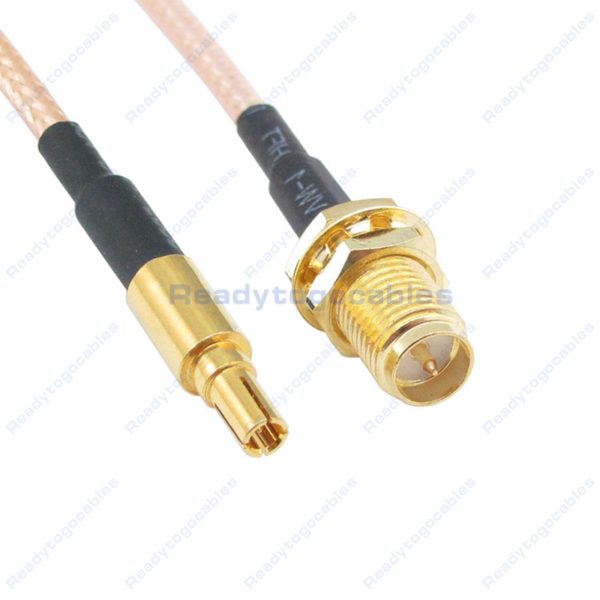 RP SMA Female To CRC9 Male RG316 Cable
