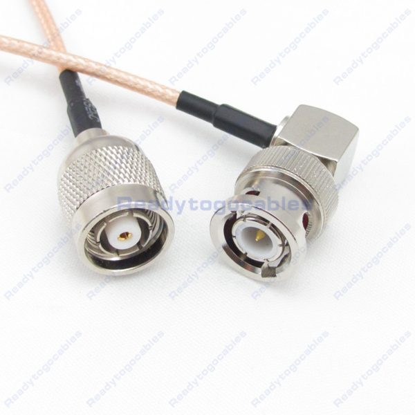 RP TNC Male To RA BNC Male RG316 Cable