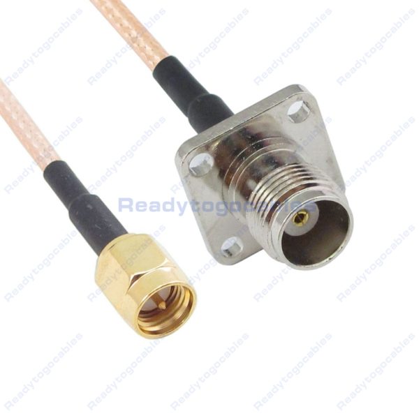 SMA Male To Panel-Mount TNC Female RG316 Cable