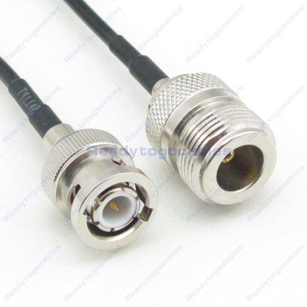 BNC Male To N-TYPE Female RG174 Cable
