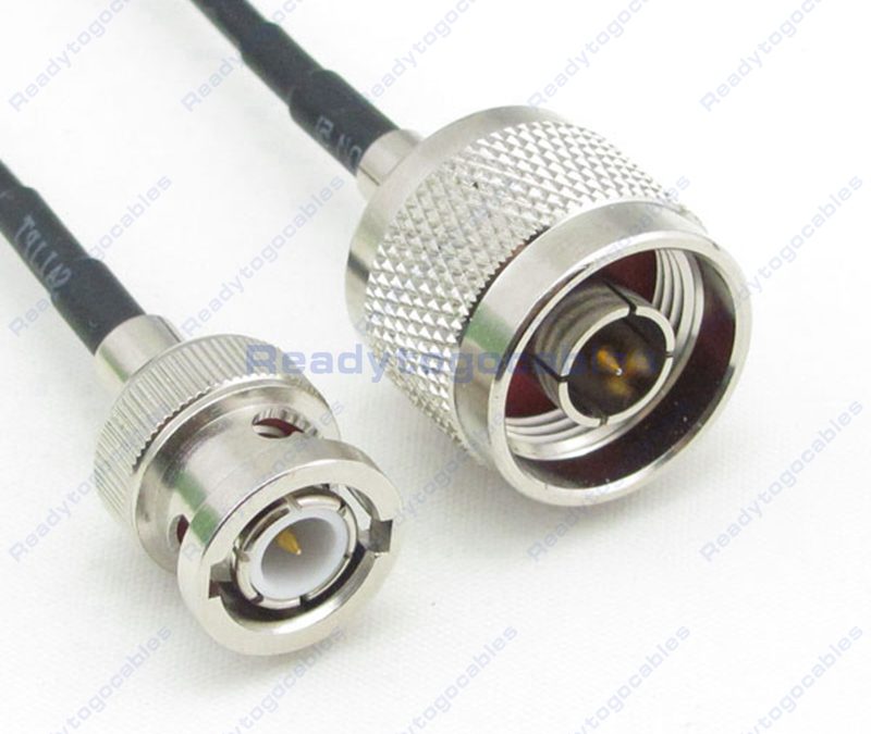 BNC Male To N-TYPE Male RG174 Cable