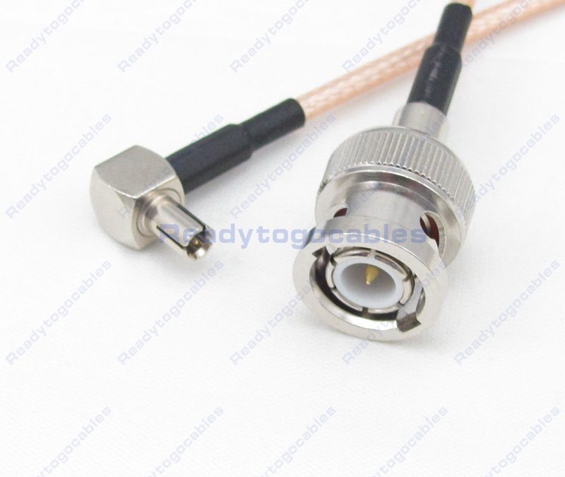 BNC Male To RA TS9 Male RG316 Cable