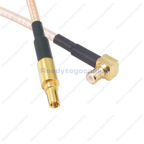CRC9 Male To RA MCX Male RG316 Cable