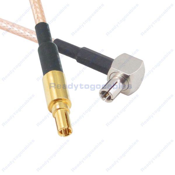 CRC9 Male To RA TS9 Male RG316 Cable