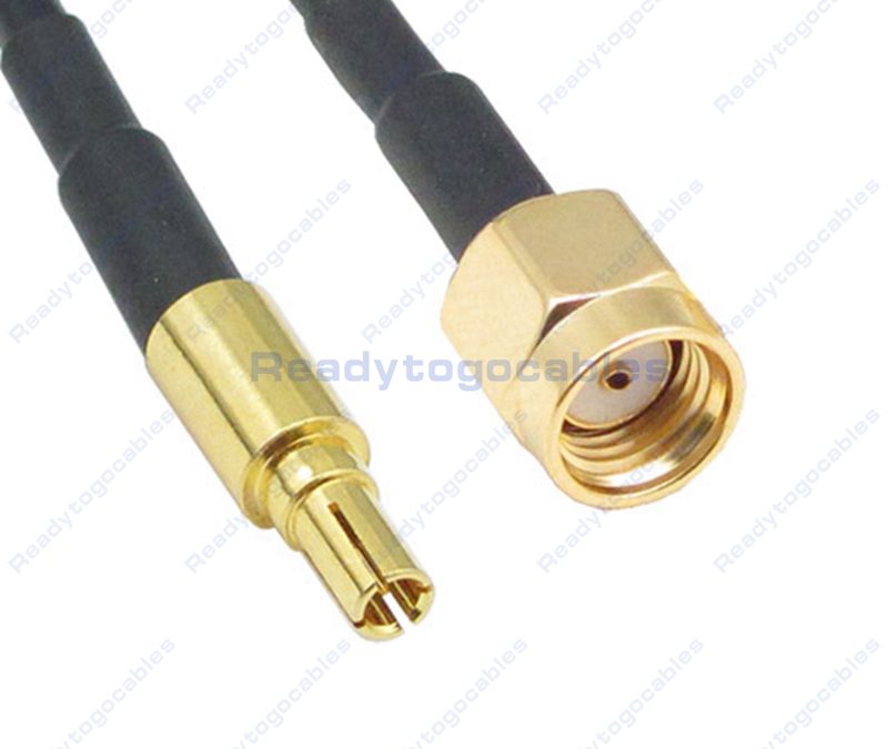 CRC9 Male To RP SMA Male RG174 Cable