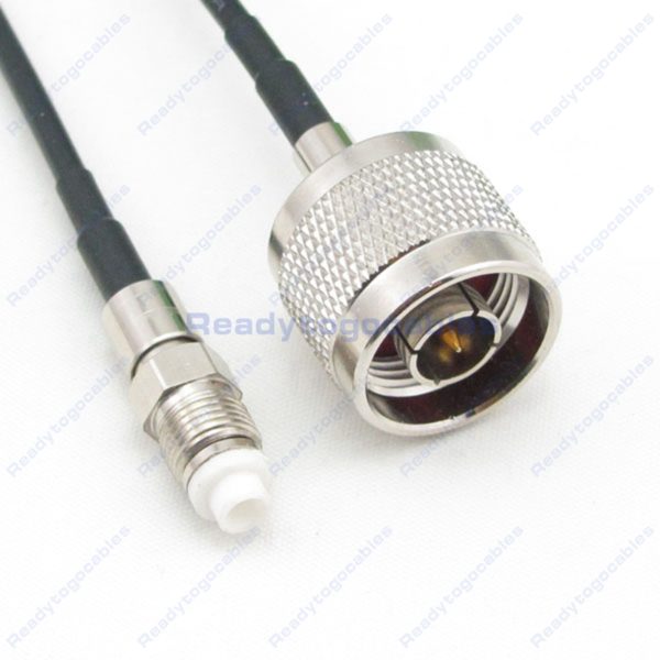 FME Female To N-TYPE Male RG174 Cable