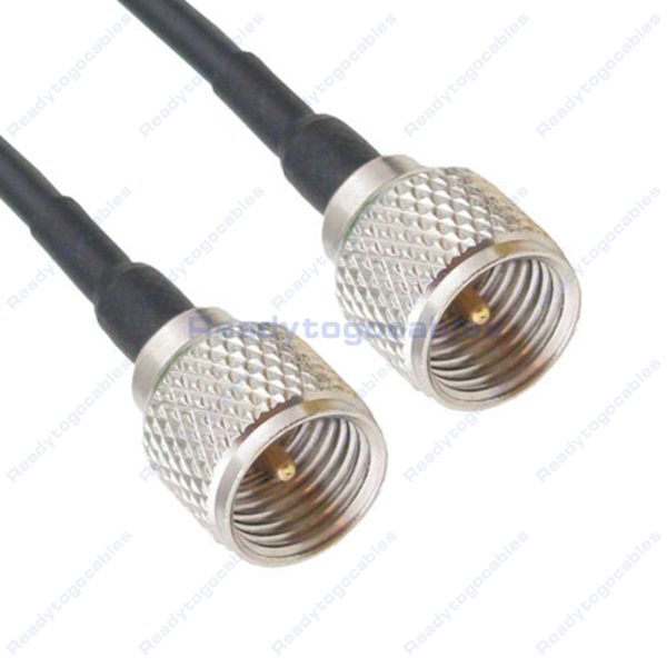 MINI-UHF Male To MINI-UHF Male RG174 Cable