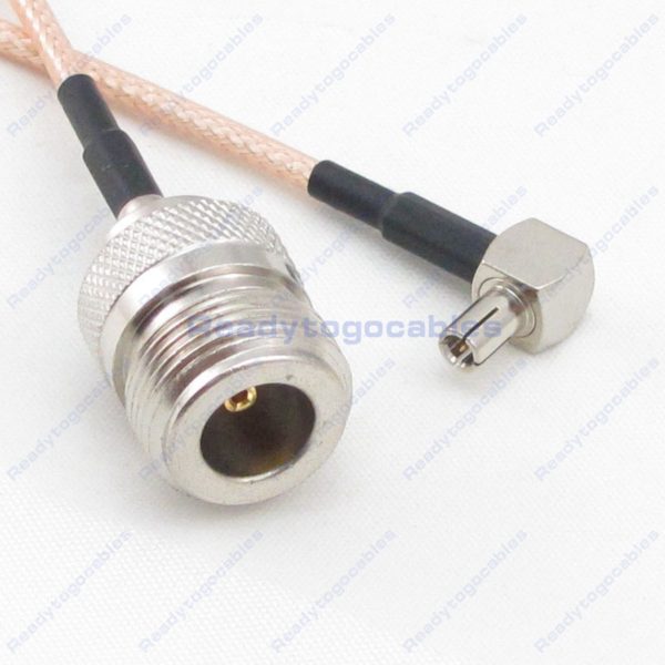 N-TYPE Female To RA TS9 Male RG316 Cable