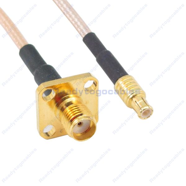 Panel-Mount SMA Female To MCX Male RG316 Cable