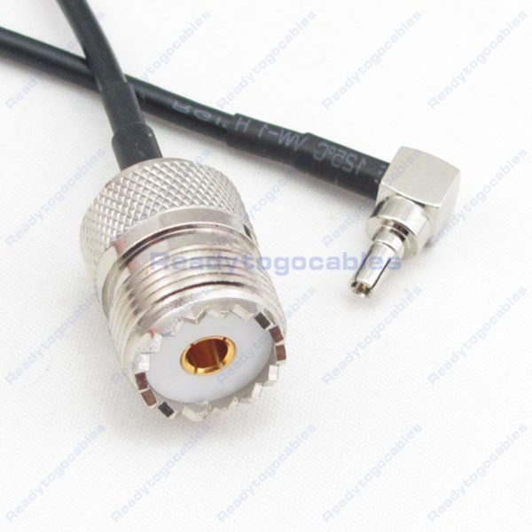 RA CRC9 Male To UHF Female SO239 RG174 Cable